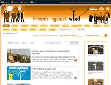 Tablet Screenshot of friends-against-wind.org